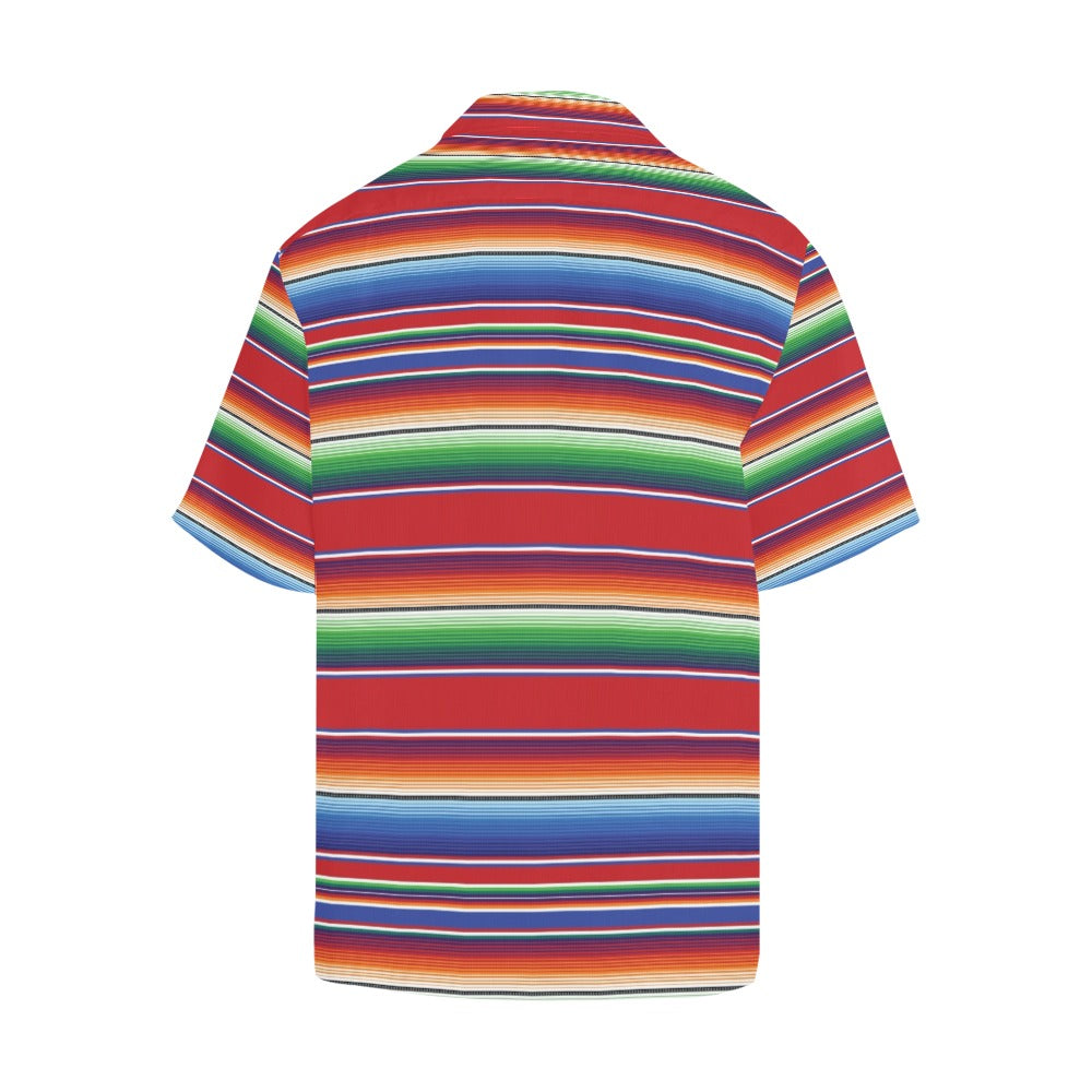 Serape Print Design LKS304 Men's Hawaiian Shirt