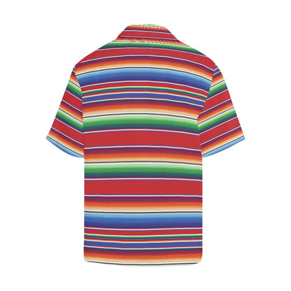 Serape Print Design LKS304 Men's Hawaiian Shirt