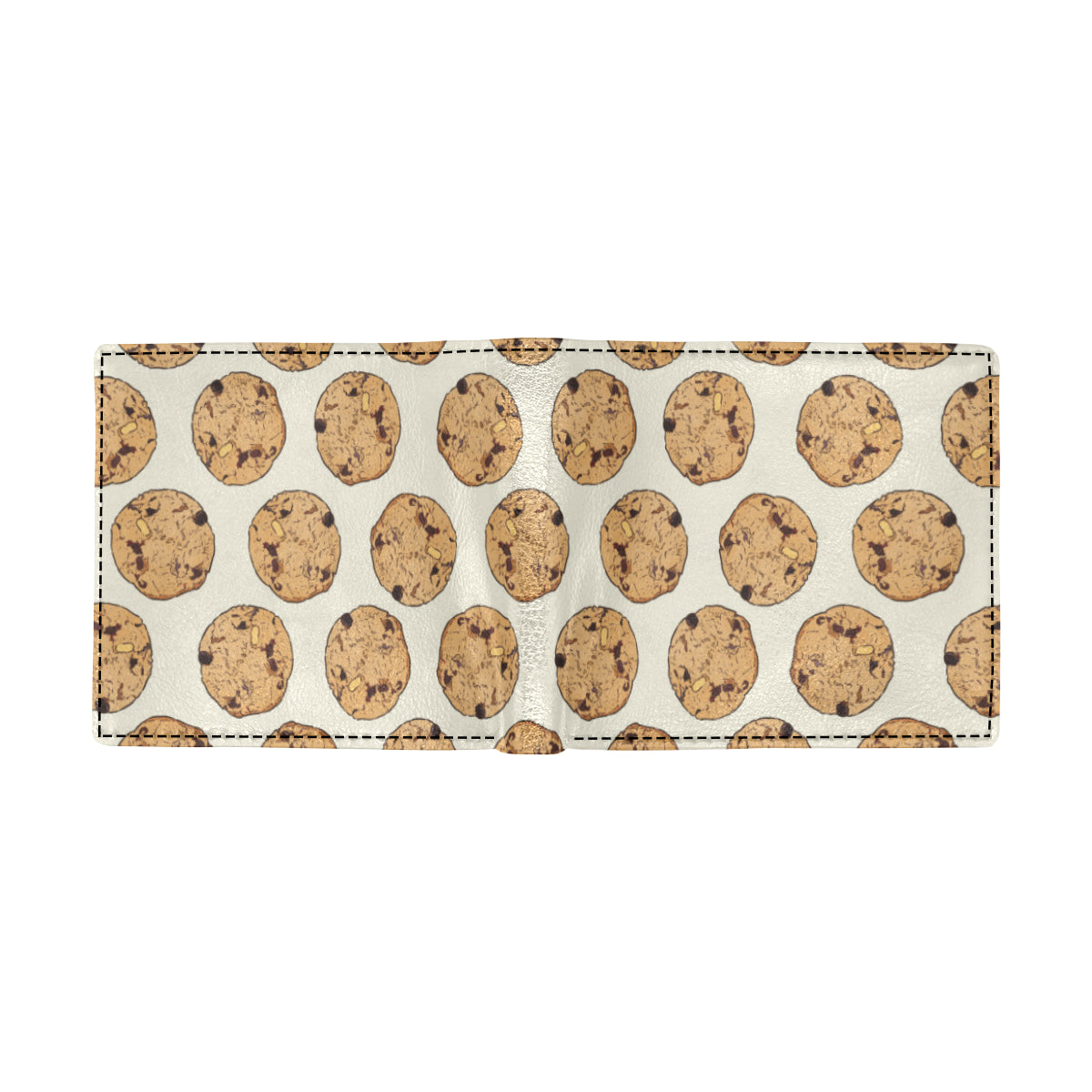 Cookie Pattern Print Design 05 Men's ID Card Wallet
