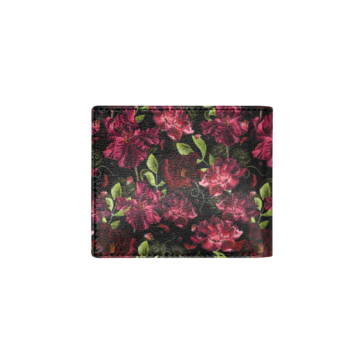 Iris Pattern Print Design IR03 Men's ID Card Wallet