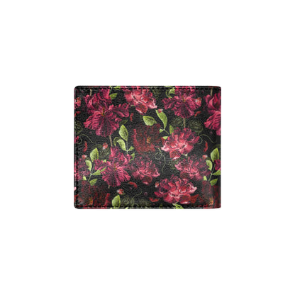 Iris Pattern Print Design IR03 Men's ID Card Wallet