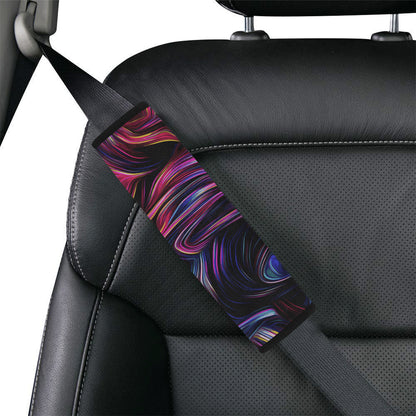 Liquid Pattern Print Design 01 Car Seat Belt Cover