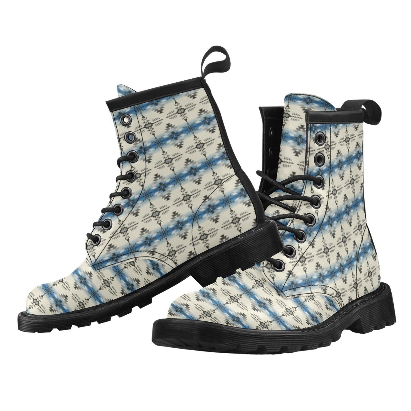 Southwest Pattern Print Design LKS304 Women's Boots
