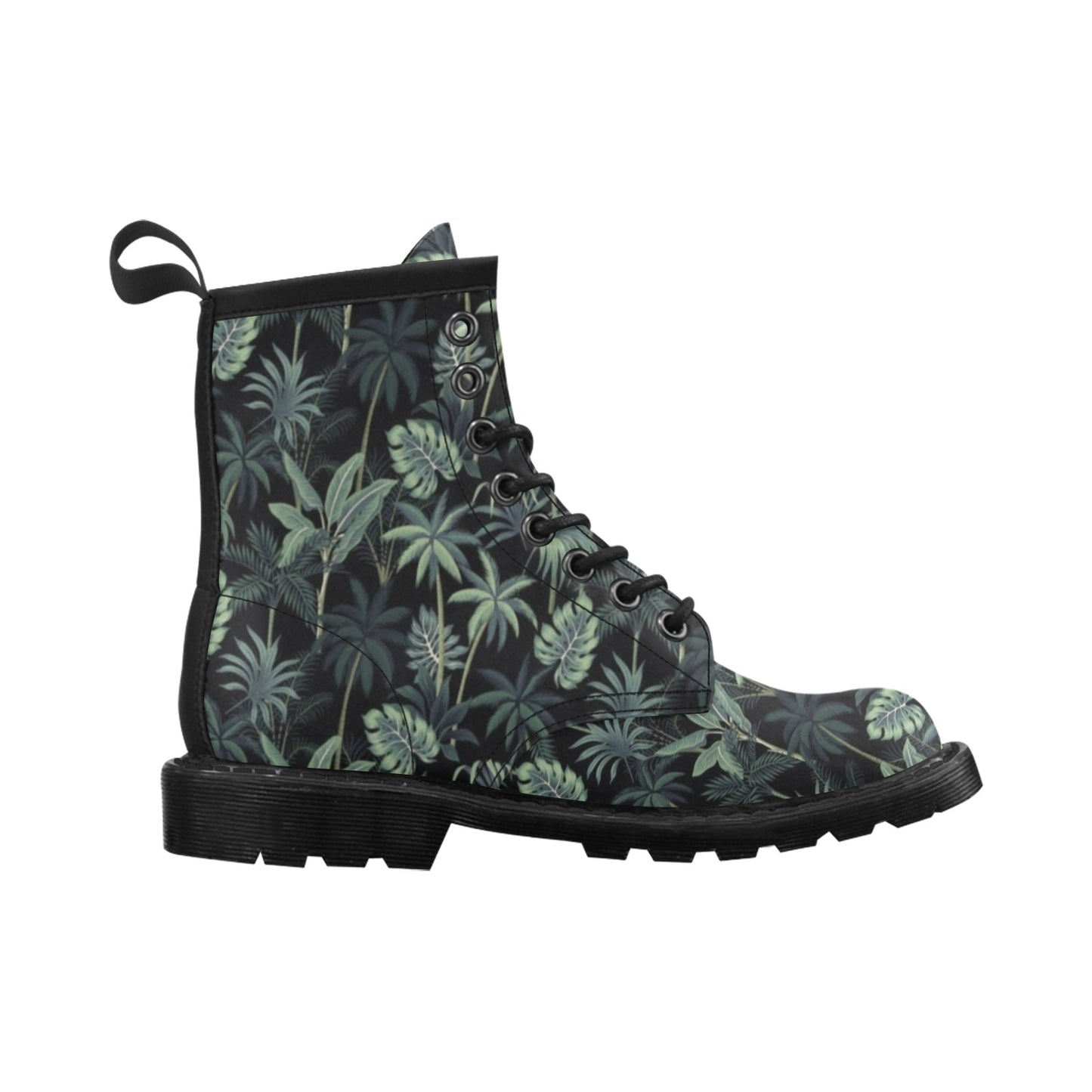 Rainforest Pattern Print Design RF02 Women's Boots