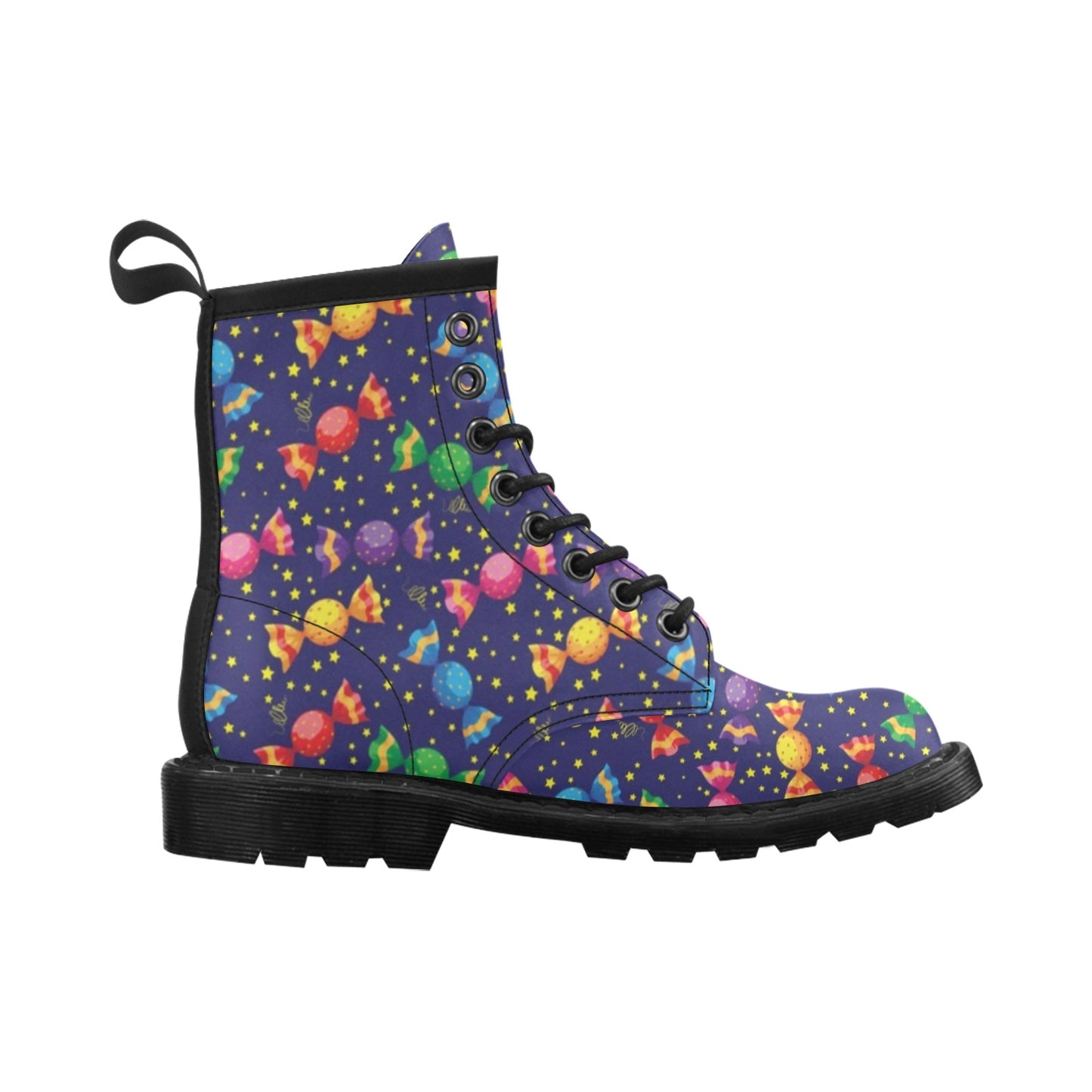 Candy Pattern Print Design CA06 Women's Boots