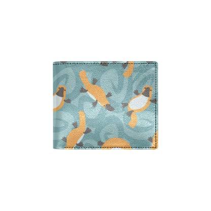 Platypus Pattern Print Design A01 Men's ID Card Wallet