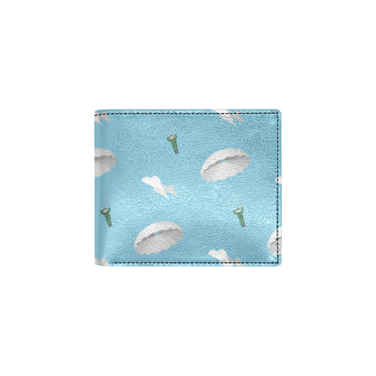 Paratrooper Pattern Print Design A02 Men's ID Card Wallet