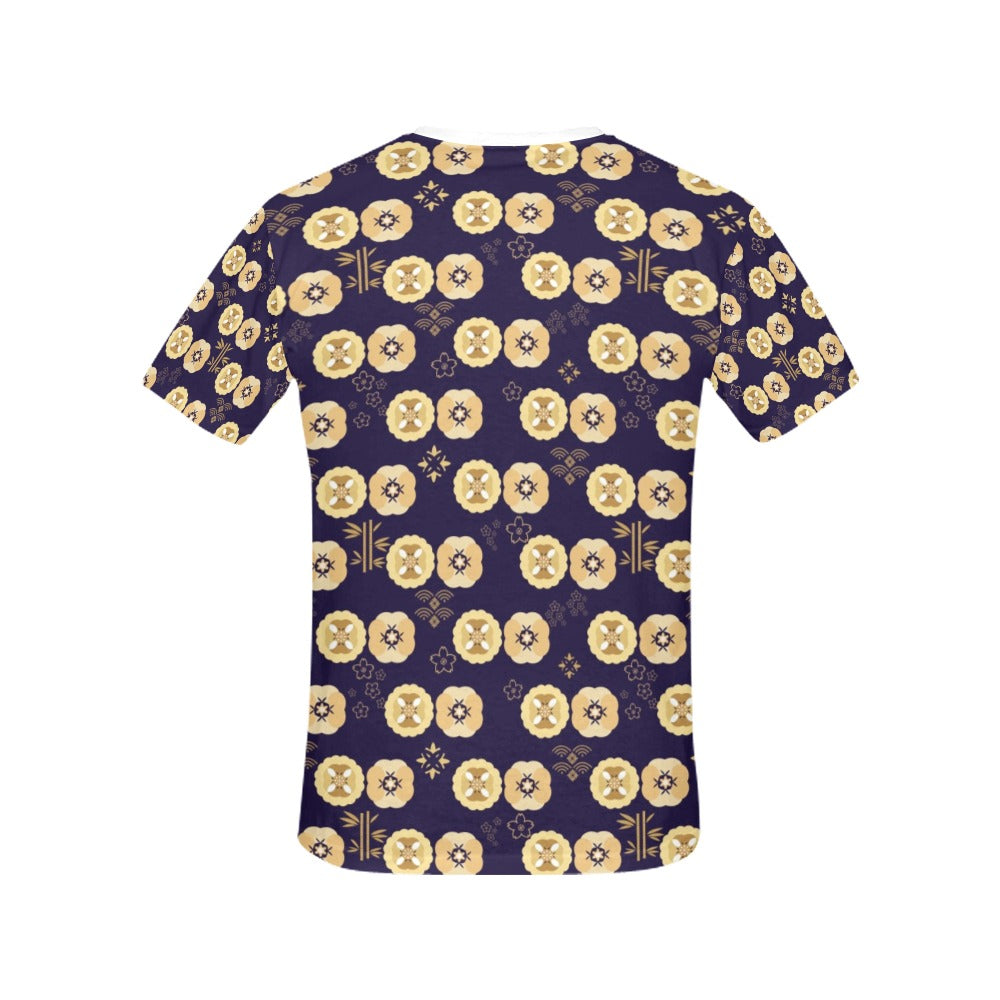 Sakura Print Design LKS303 Women's  T-shirt