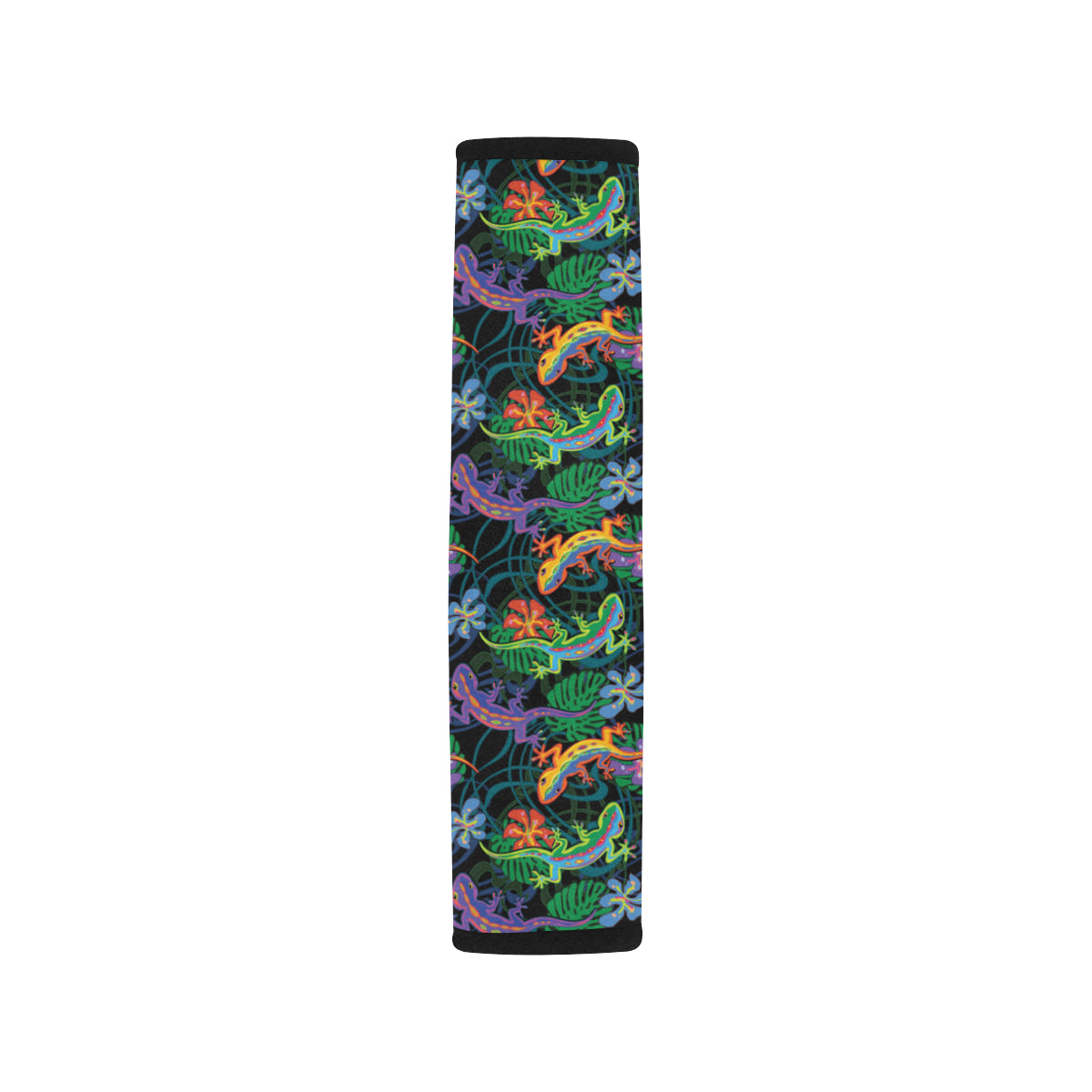 Gecko Colorful Pattern Print Design 01 Car Seat Belt Cover