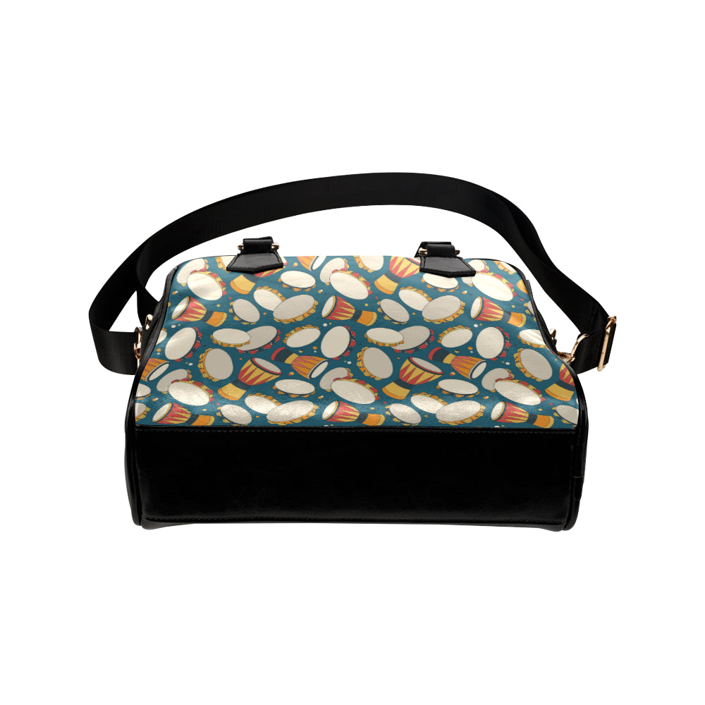 Tambourine Pattern Print Design 01 Shoulder Handbag