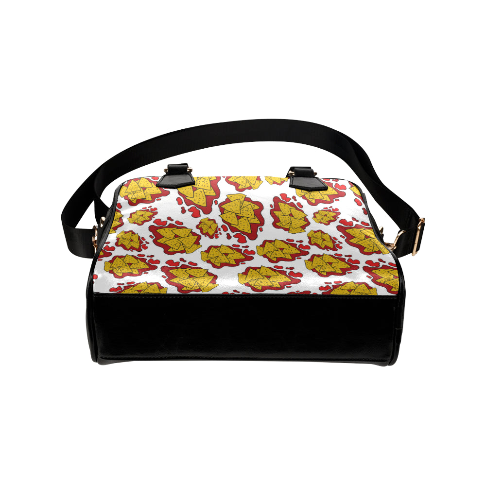 Nachos Pattern Print Design A03 Shoulder Handbag