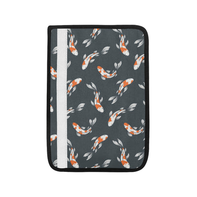 KOI Fish Pattern Print Design 04 Car Seat Belt Cover