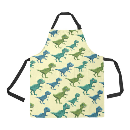 T Rex Pattern Print Design A04 Apron with Pocket