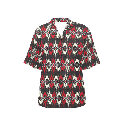 Southwestern Pattern Women's Hawaiian Shirt