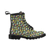 Cactus Neon Style Print Pattern Women's Boots