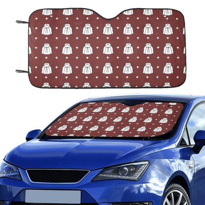 Shih Tzu Print Design LKS301 Car front Windshield Sun Shade