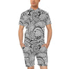 Polynesian Tribal Pattern Men's Romper