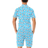 Cow Pattern Print Design 01 Men's Romper