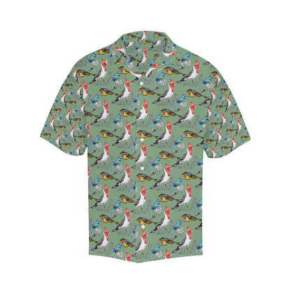 Birds Pattern Print Design 07 Men's Hawaiian Shirt