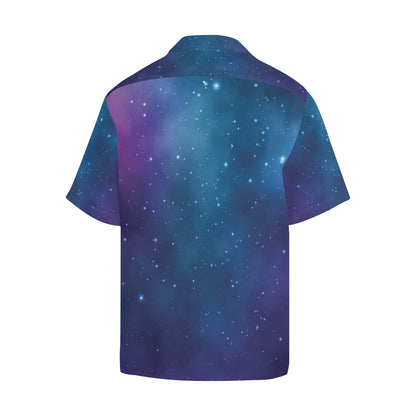 Nebula Pattern Print Design A01 Men's Hawaiian Shirt