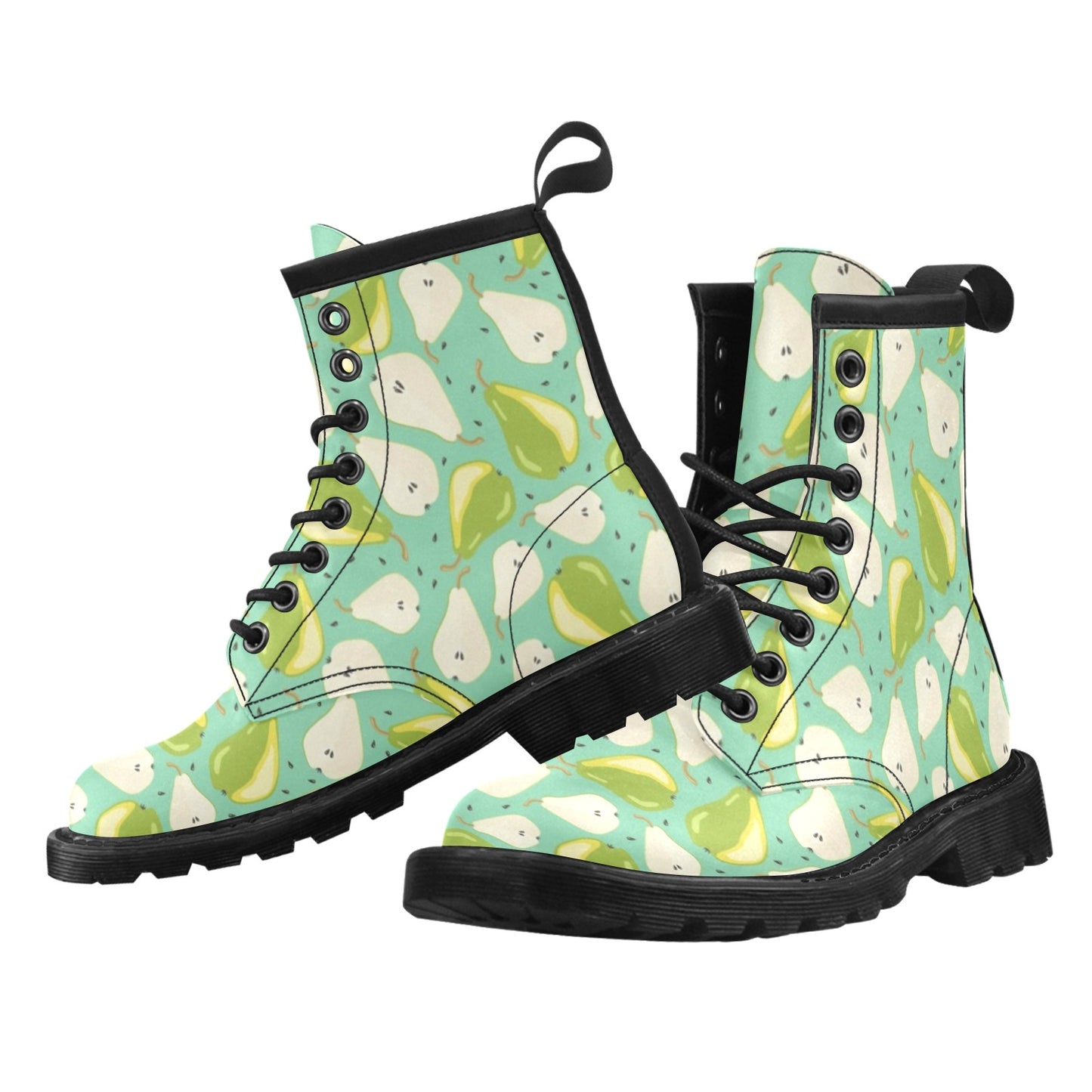 Pear Pattern Print Design PE04 Women's Boots