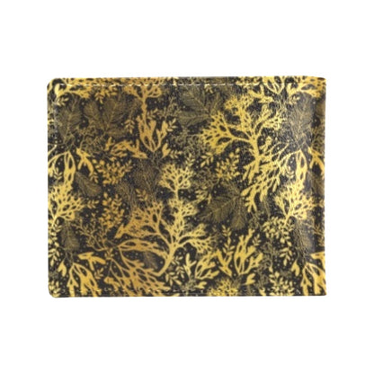 Seaweed Print Design LKS303 Men's ID Card Wallet