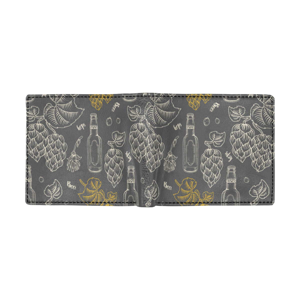 Hope Pattern Print Design 01 Men's ID Card Wallet