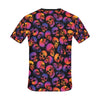 Skull Multicolor Print Design LKS3011 Men's All Over Print T-shirt