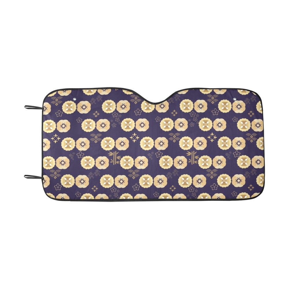 Sakura Print Design LKS303 Car front Windshield Sun Shade