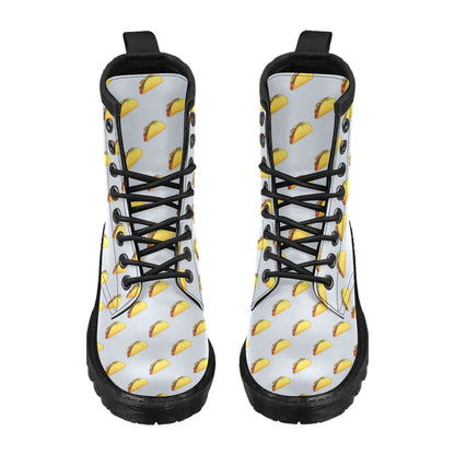 Taco Print Design LKS304 Women's Boots