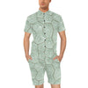 Sea Turtle Skin Print Men's Romper