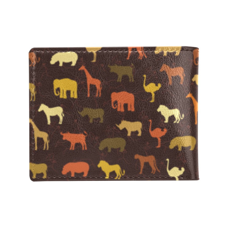 Safari Animal Print Design LKS301 Men's ID Card Wallet