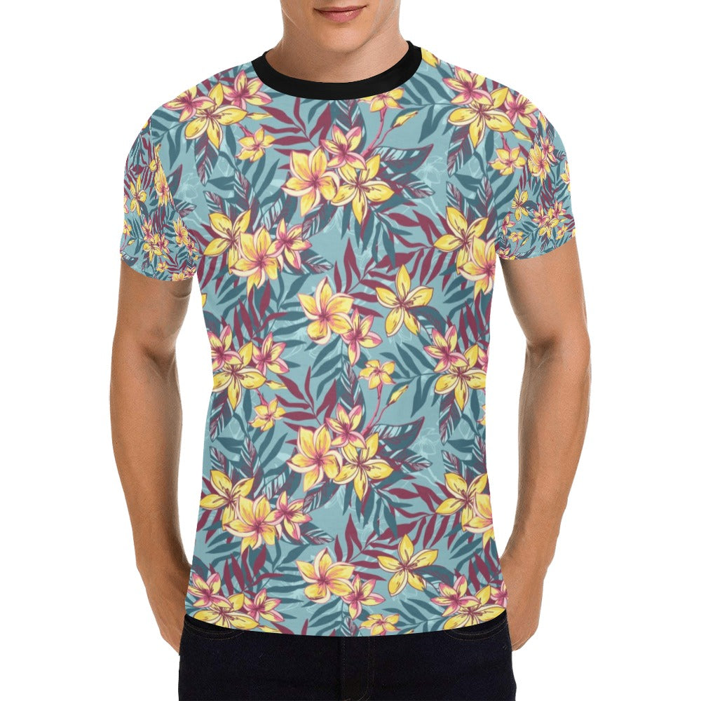 Summer Floral Print Design LKS304 Men's All Over Print T-shirt