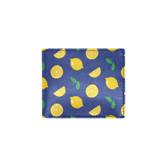 Citrus  Pattern Print Design 02 Men's ID Card Wallet