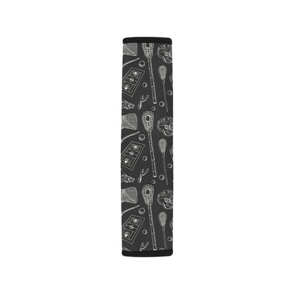Lacrosse Pattern Print Design 01 Car Seat Belt Cover
