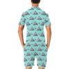 Mountain Pattern Print Design 01 Men's Romper