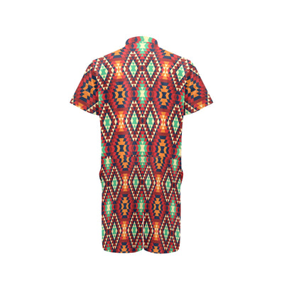 Native Pattern Print Design A07 Men's Romper