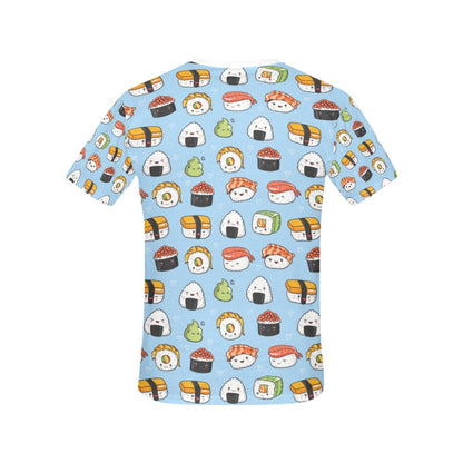 Sushi Print Design LKS303 Women's  T-shirt