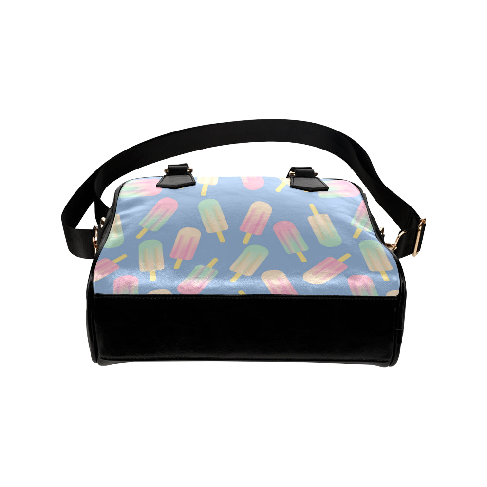 Ice Cream Pattern Print Design 05 Shoulder Handbag