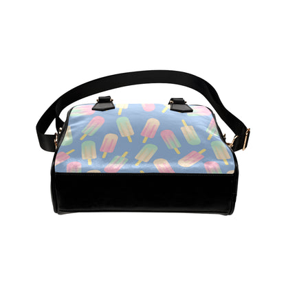 Ice Cream Pattern Print Design 05 Shoulder Handbag