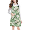 Apple blossom Pattern Print Design AB02 Apron with Pocket