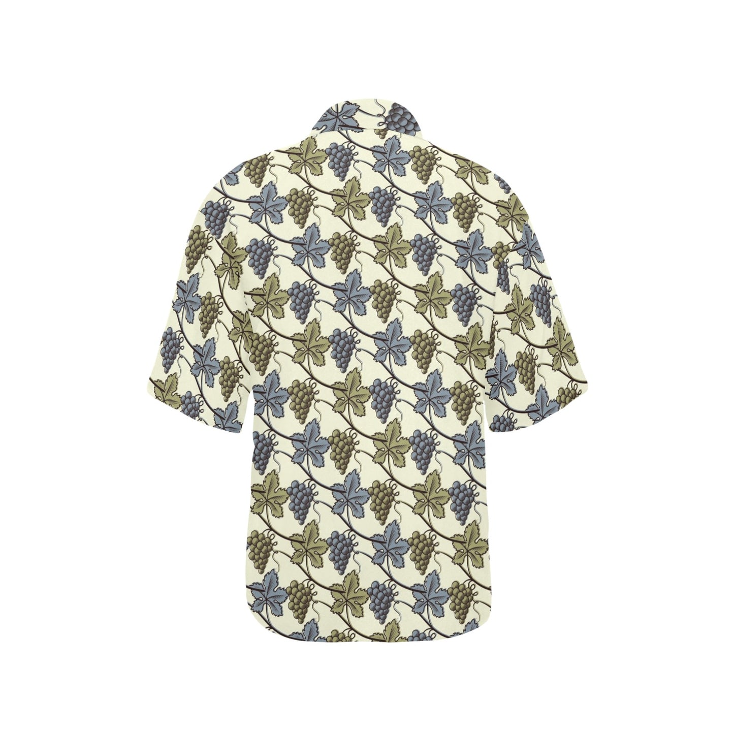 Grape Pattern Print Design GP03 Women's Hawaiian Shirt