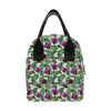 Magnolia Pattern Print Design MAG07 Insulated Lunch Bag