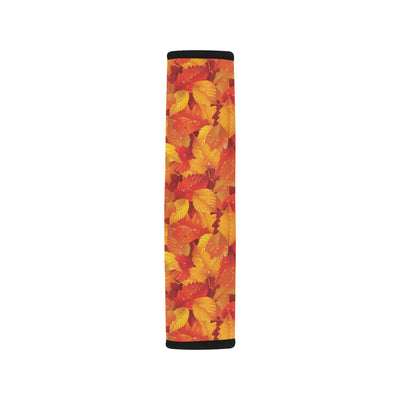 Elm Leave Autum Print Pattern Car Seat Belt Cover