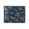 Sea Turtle Print Design LKS3011 Men's ID Card Wallet