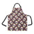 sugar skull Floral Pattern Apron with Pocket