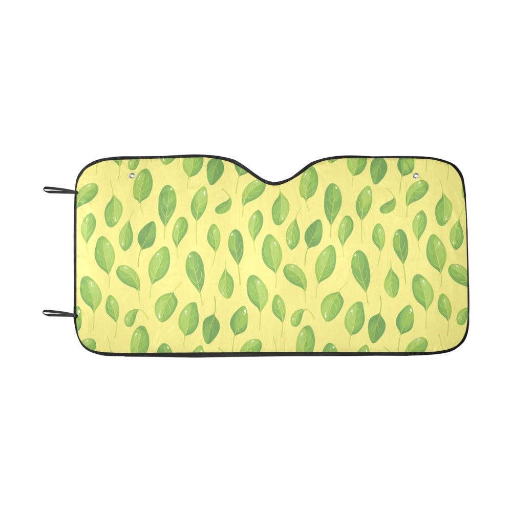 Spinach Print Design LKS302 Car front Windshield Sun Shade