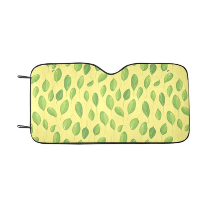 Spinach Print Design LKS302 Car front Windshield Sun Shade