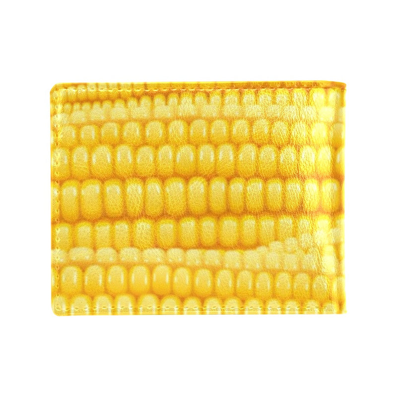 Agricultural Corn cob Pattern Men's ID Card Wallet
