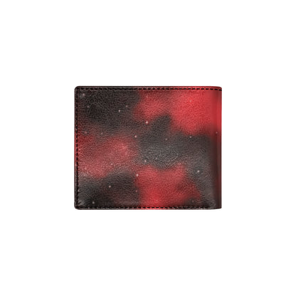 Nebula Pattern Print Design A03 Men's ID Card Wallet